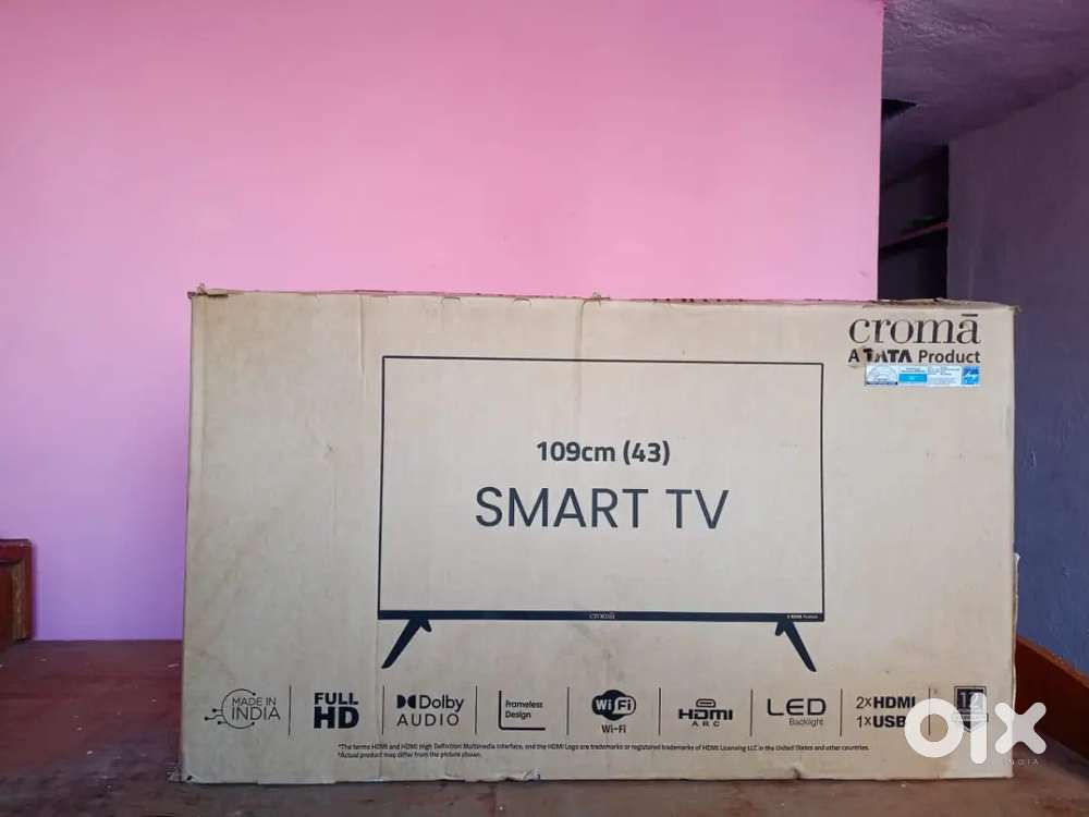 Seling 3 months old Croma TV the TV is new and has dolby audio system