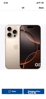 I phon 16 promax 1 tb