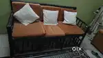 5 seater cane sofa set in good condition
