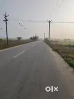 On road land