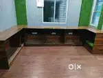 Three Office table with five chairs