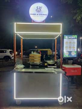 Dumplings cart