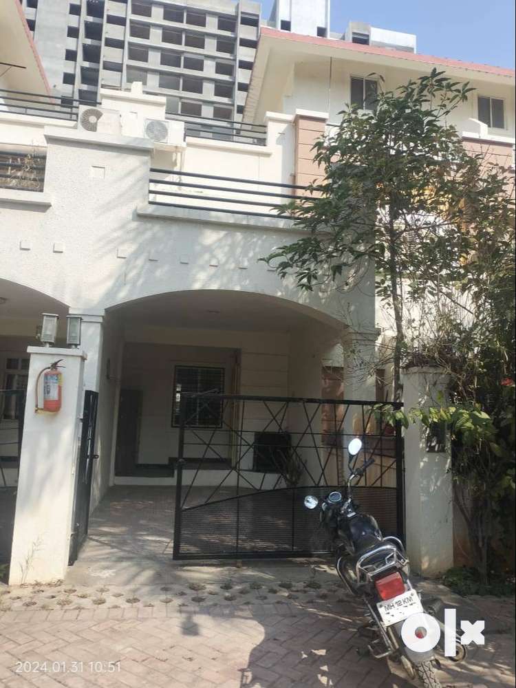 Semi-Furnished 3BHK Row-House on Rent in Balewadi Pune