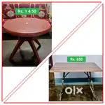Supreme round Table and Foldable study table