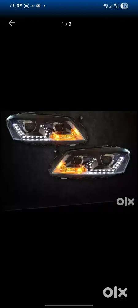 Volkswagen Passat modified headlamp