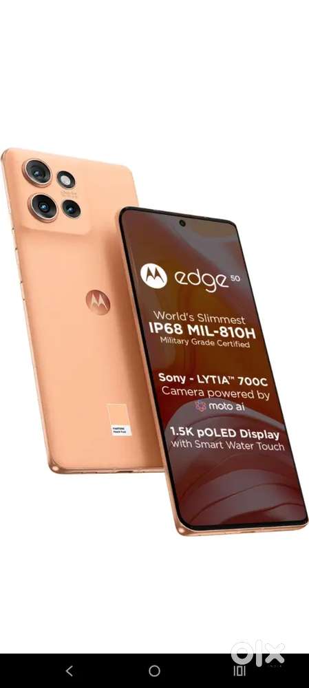 Motorola edge 50...5 months new mobile with box & bill