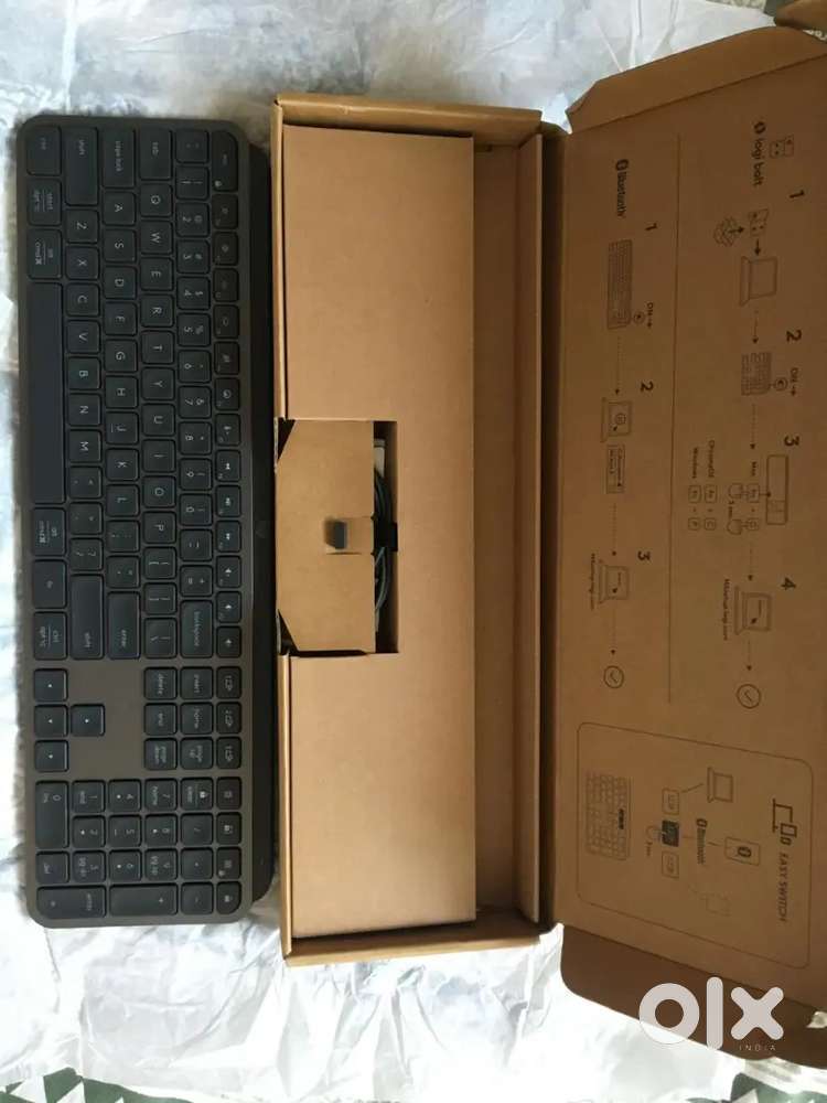 Logitech G Keys S Wireless Keyboard, Low Profile, Fluid Precise Quiet