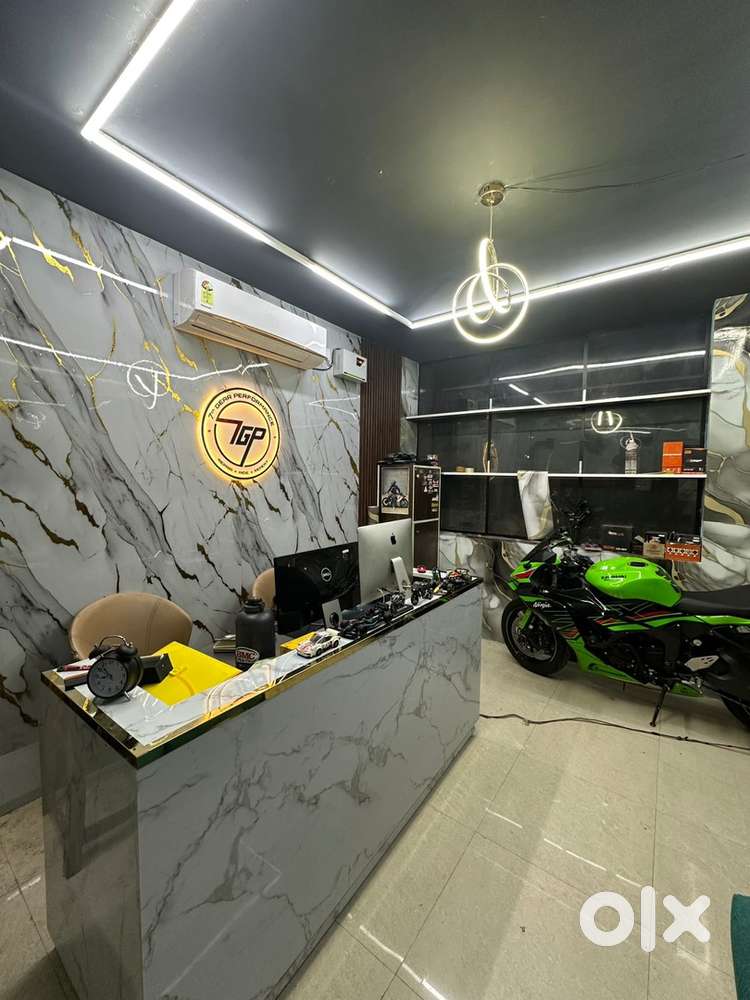 Customer handling and front office incharge for Bike Garage