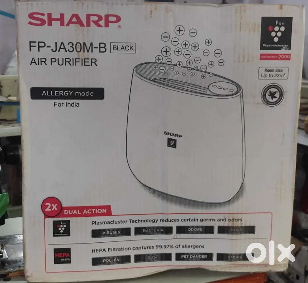 AIR PURIFIER ..FP -JA30M-B...BLACK