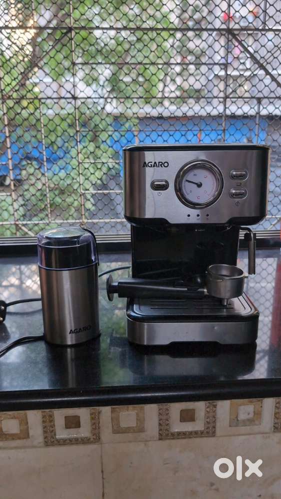 AGARO Coffee Machine with Grinder (Cafe Style Coffee at home)