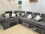 Modern sofa set with couch