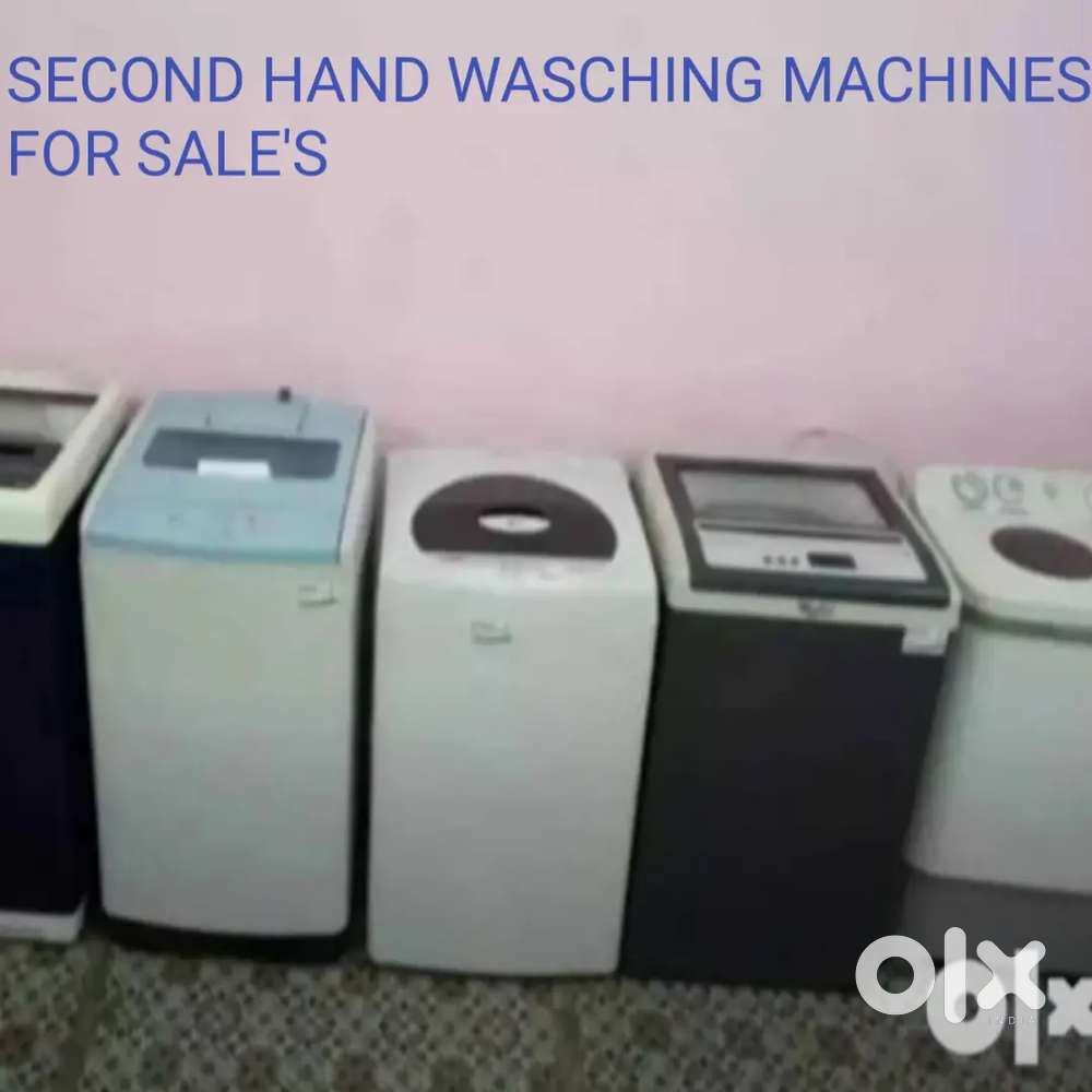 Second hand wasching machines for sales