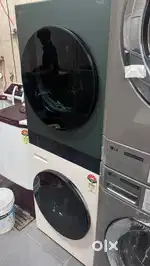 LG 13/10kg WashTower  Smart Washer Dryer in Beige and Green Color