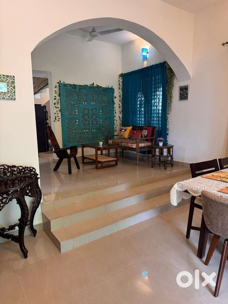 For rent  4bhk. Charming villa nachinola