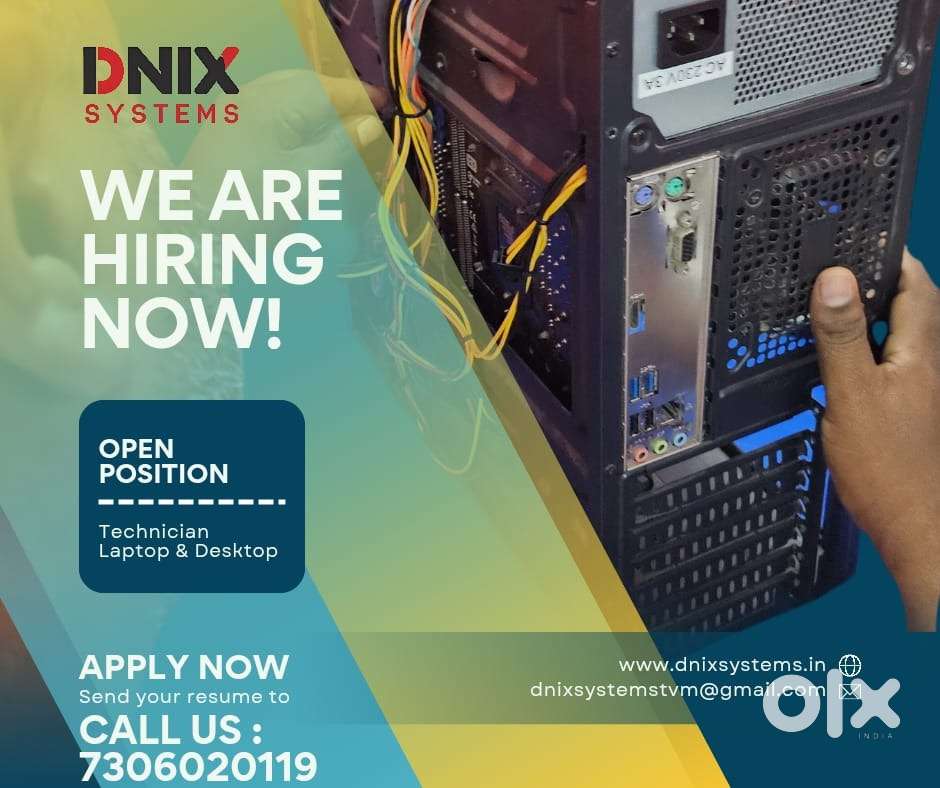 Computer Technician (Laptop and Desktop)