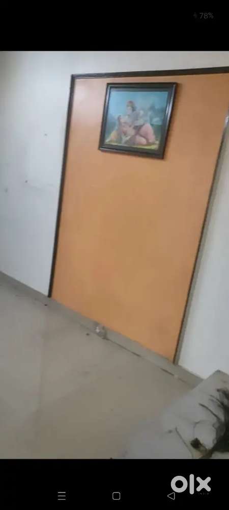 2BHK Flat with terrace and near to main road