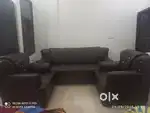 Leather sheet Sofa 3+1+1