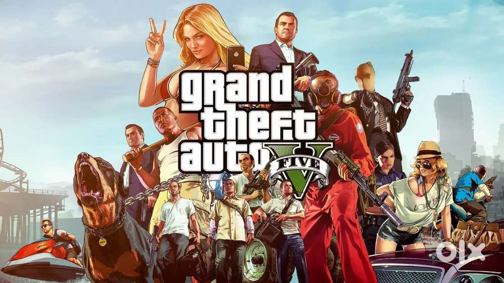 GTA V & RDR  2 GAMES AND LAPTOP GAME ON A LOW RANGE LIMITED OFFER