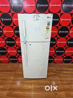 £¥€ I'dYE901 LG white colour flower design double door refrigerator