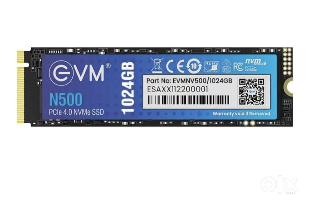 EVM  1TB NVMe Gen4 SSD – 3 Months Old – ₹6500
