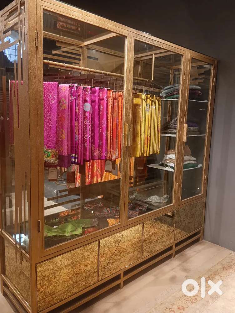 Sarees cabinate and  hanging