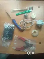 Soldering Iron, stand and other equipments