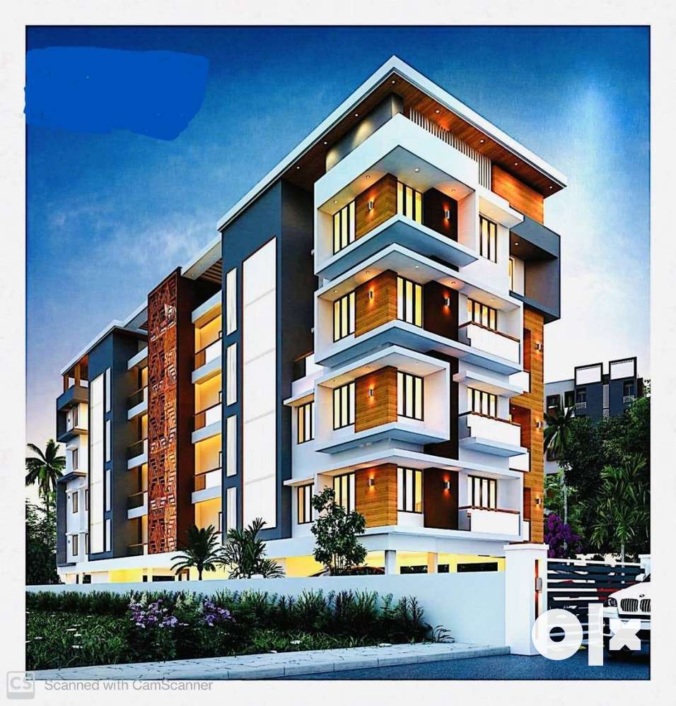 2 bhk flat/917 Sqft/ 35lakh/ Ayyanthole Thrissur