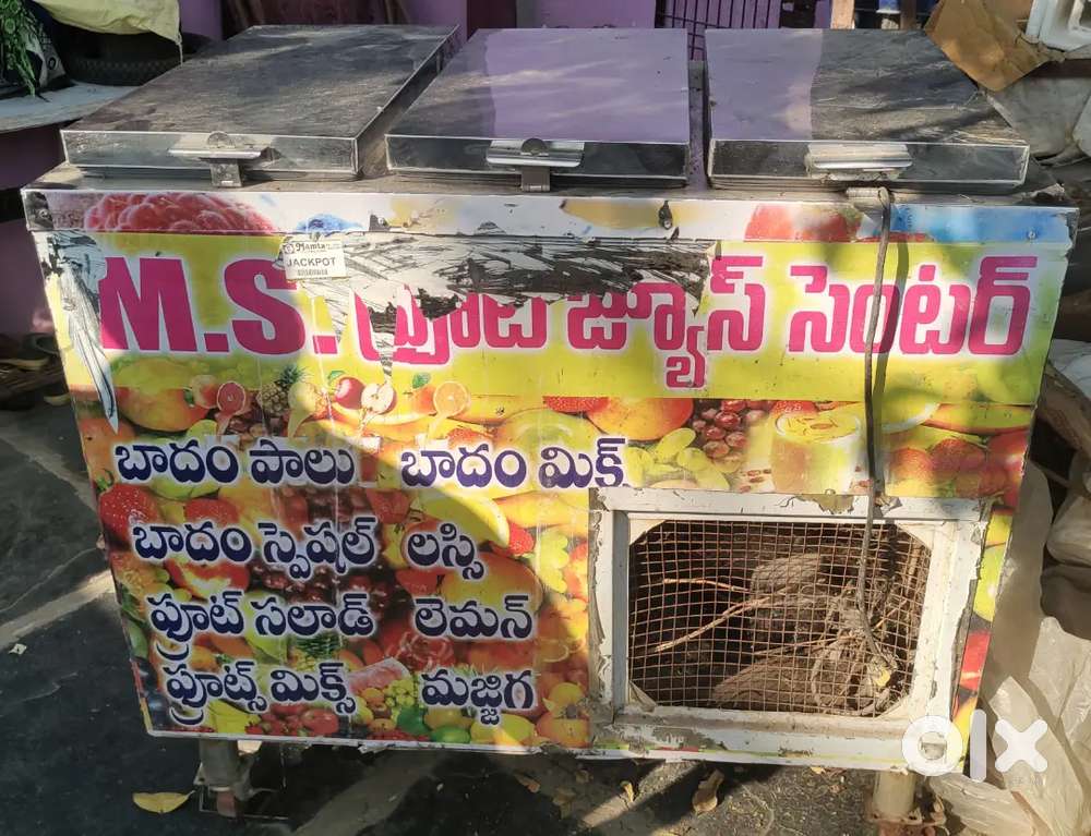 Badam machine and fruit juice