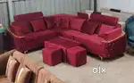 Nagpur Furniture Zone,  L Shape Sofa Set with Adjustable Headrest