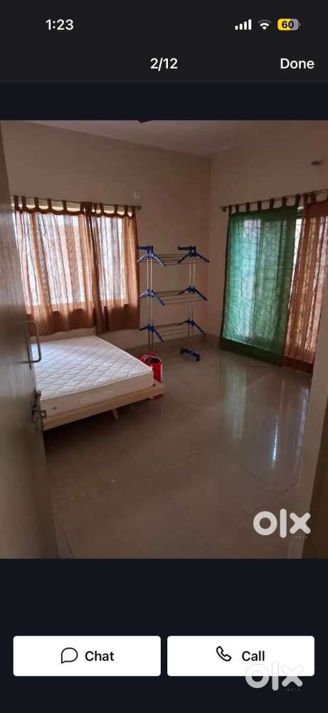 I want a male or female tenant in a preoccupied 3bhk