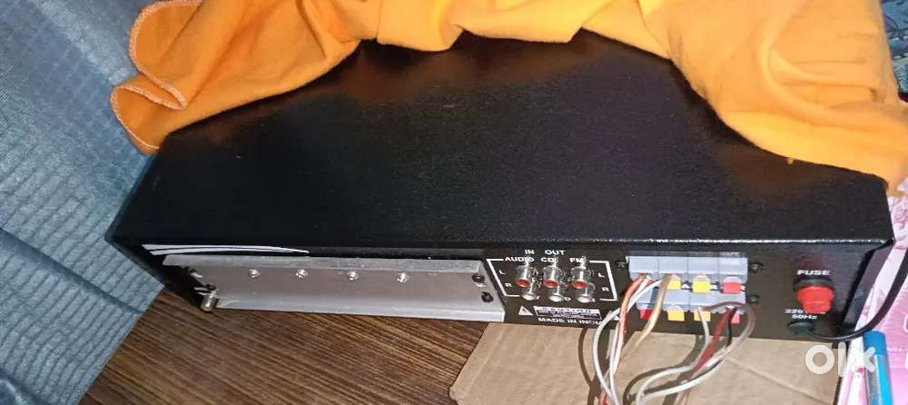 Amplifier, speaker new