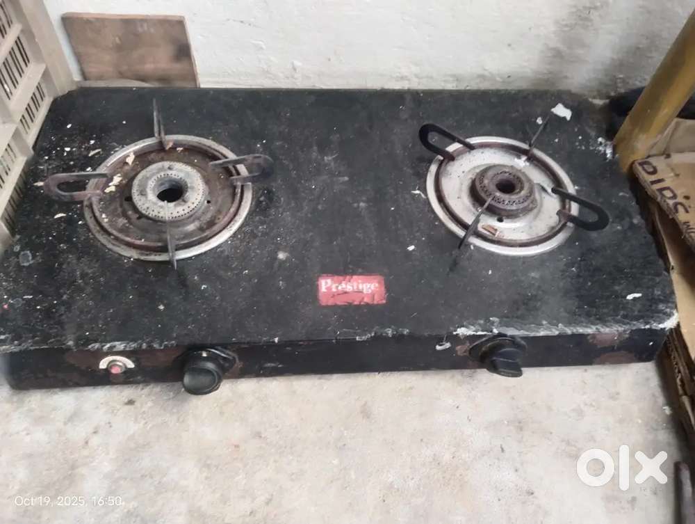 Gas stove with running condition