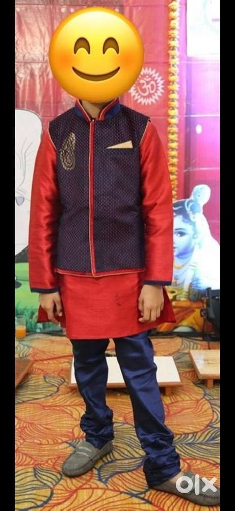 Manyawar Kurta set with Jacket (7-9  yr boy)