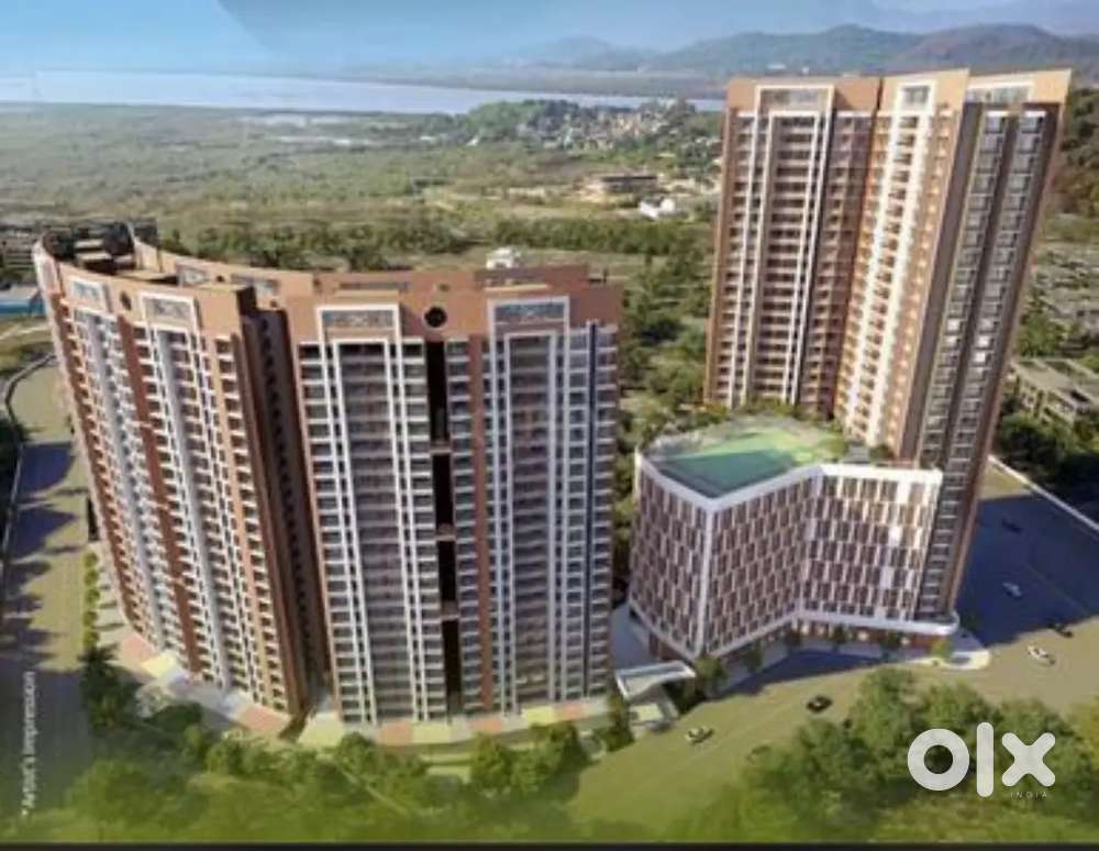 2BHK WITH DECK & 2 MASTERBED NEW UNTOUCHED FLAT BIGGEST CARPET WITH OC