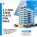 2,3 and 4 BHK FLATS AVAILABLE FOR SALE IN TOLICHOWKI