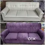 Various design fabric 3 seater sofa