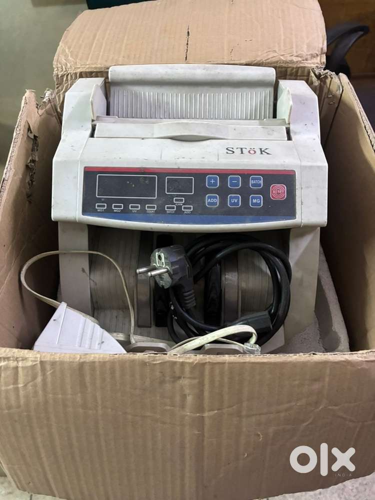 Stok machine note counting machine