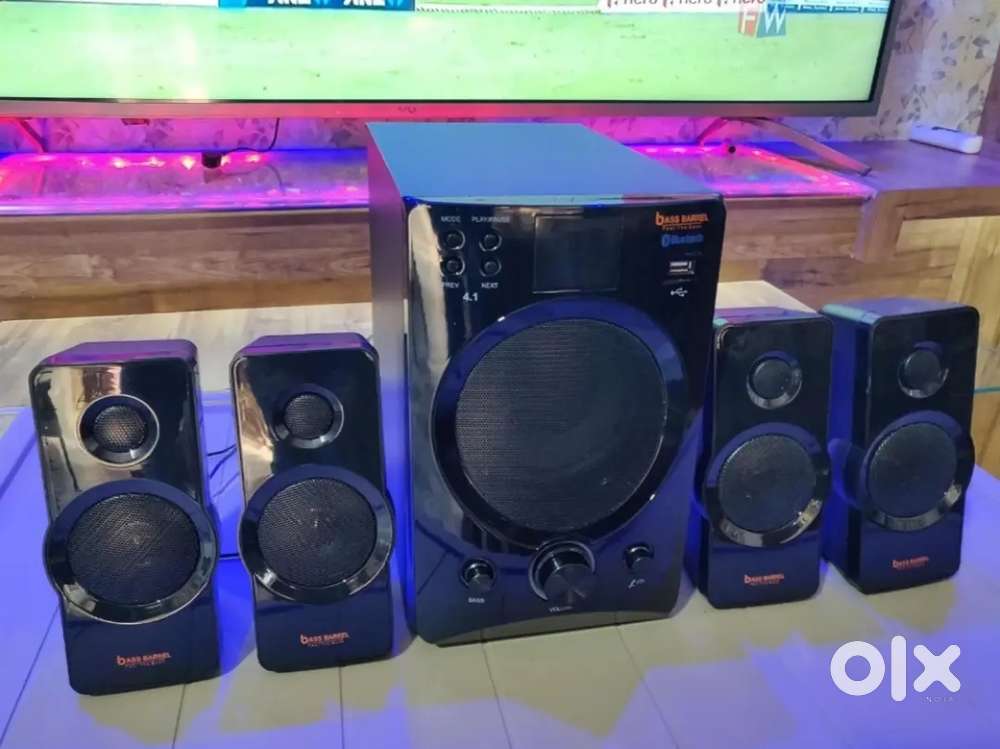 Home theatre 4.1 very good bass