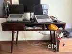 Solid wood study table