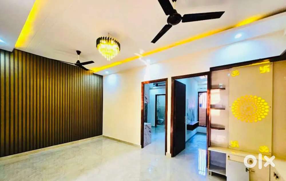 3bhk with lift newly build luxury flat for sale in gated society