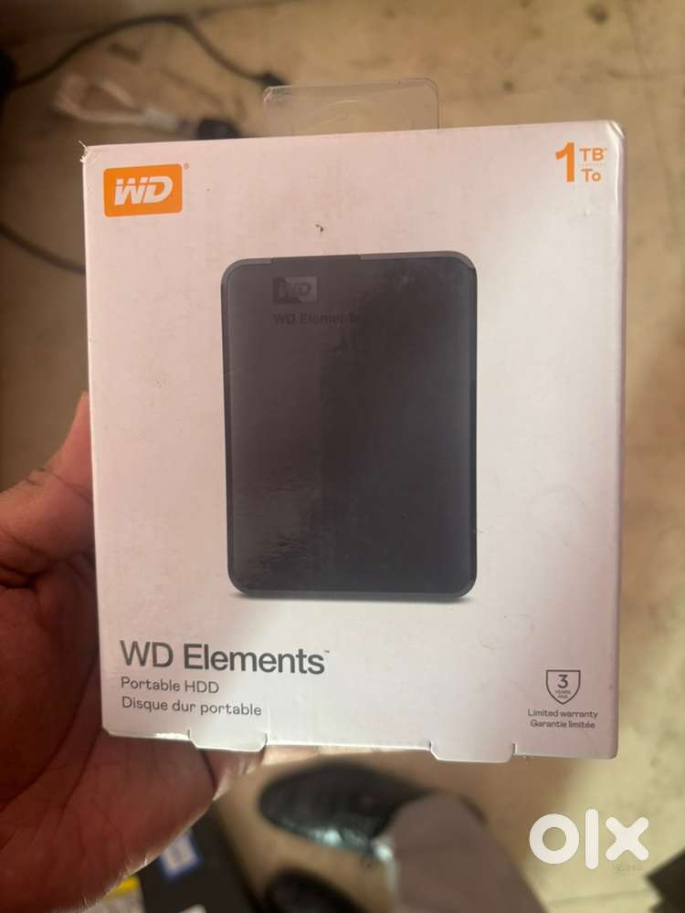 1 tb HDD wd elements brand new