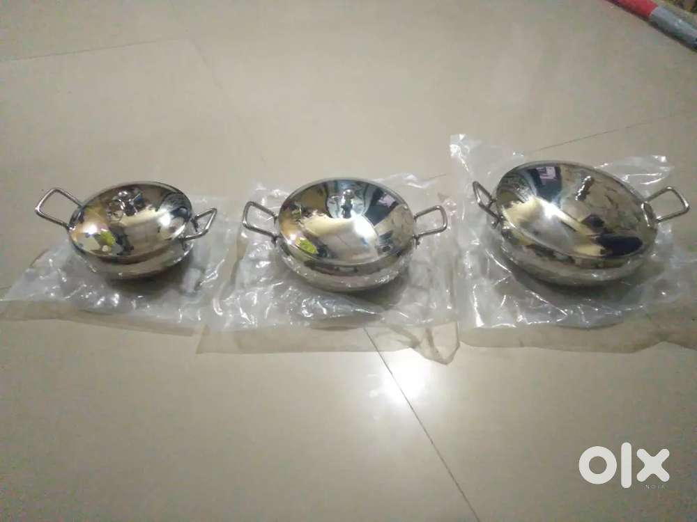 3 Piece Hammered Handi Set for Sale which is brand new