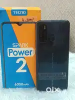 Tecno spark power 2 4/64GB with box & charger in good condition