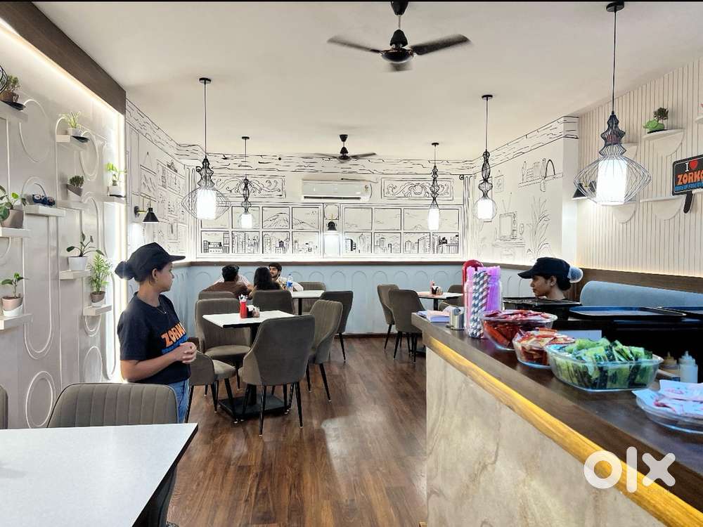 Beautiful and famous cafe in the heart of the city