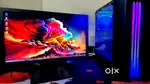 20 INCHES LED MONITER i3 9TH GENERATION 8 GBRAM 256 SSD  500 GB HARDIS