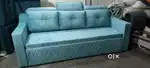 3 fold sofa cumbed with Storage 8 yrs warrnty