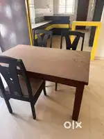 Dining table with chairs