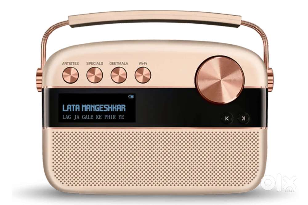 Carvaan radio gold harman and black wifi 2.0
