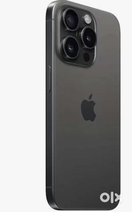 15 pro 256gb black titanium color