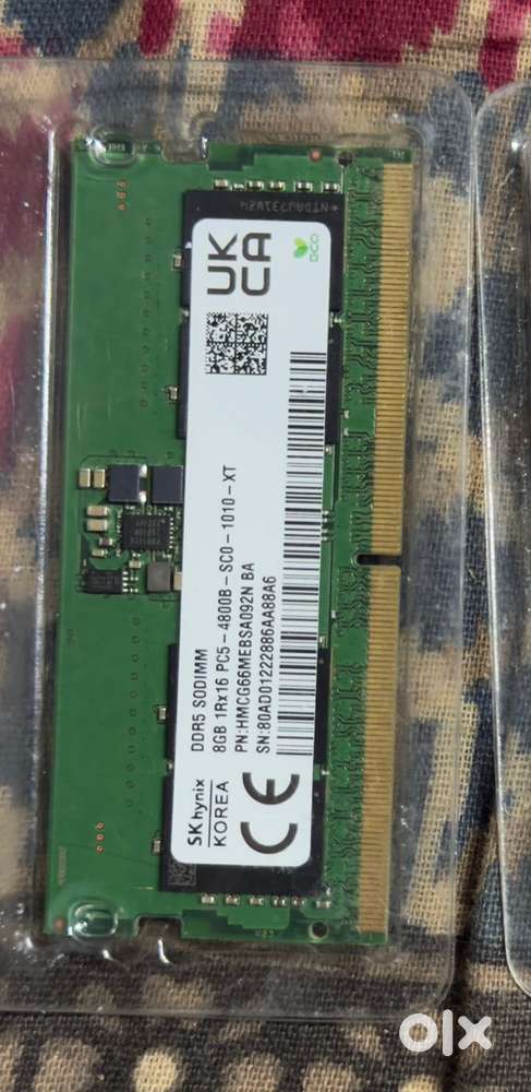 8 gb DDR5 4800mhz laptop ram